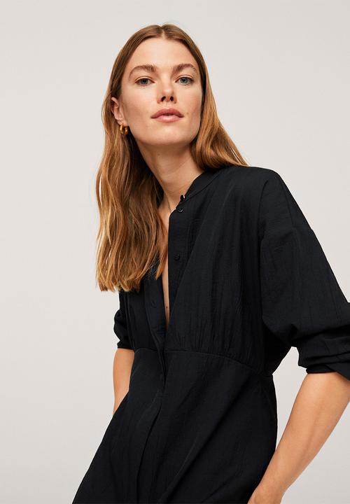 MANGO - Dress tzukishi - black