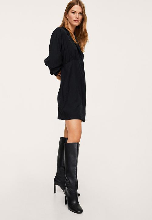 MANGO - Dress tzukishi - black