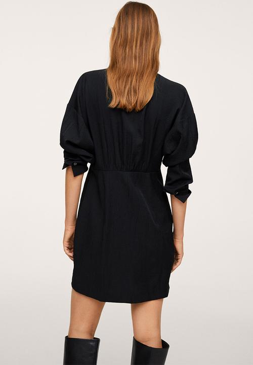 MANGO - Dress tzukishi - black