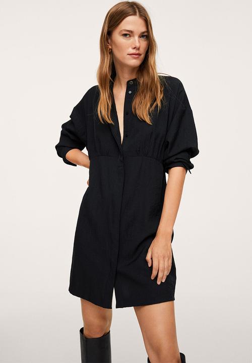 MANGO - Dress tzukishi - black