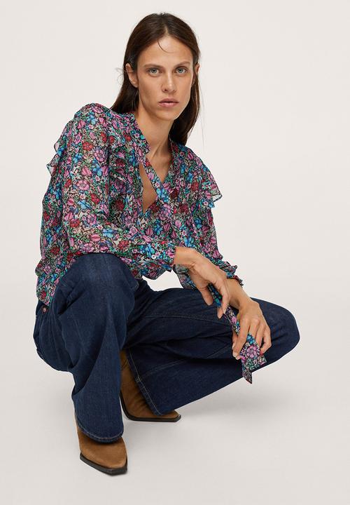 MANGO - Blouse candy - multi