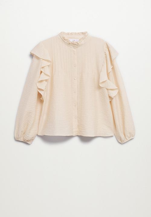 MANGO - Blouse dakota - light beige