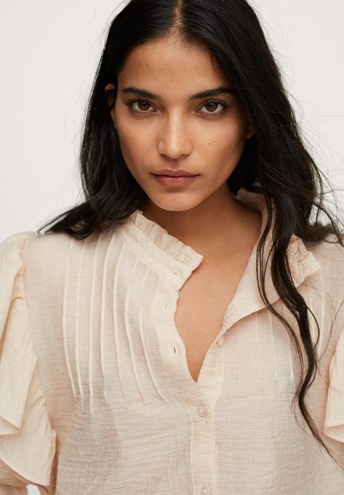 MANGO - Blouse dakota - light beige