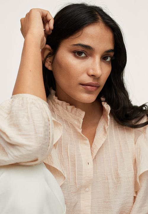 MANGO - Blouse dakota - light beige