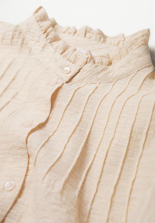 MANGO - Blouse dakota - light beige