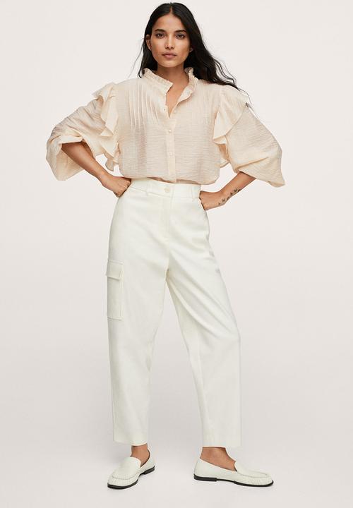MANGO - Blouse dakota - light beige