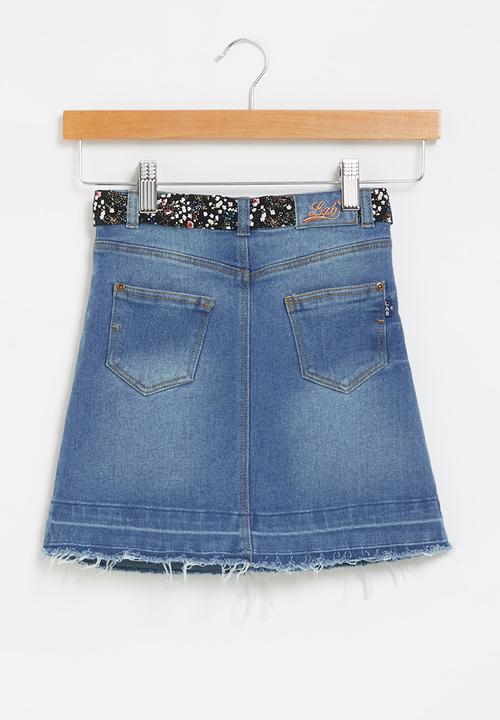 LAB - Girls denim skirt - blue 