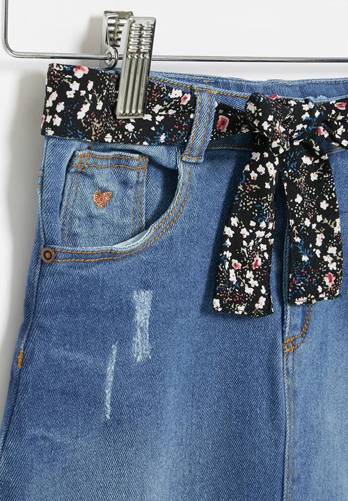 LAB - Girls denim skirt - blue 