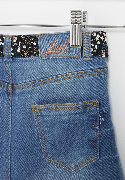 LAB - Girls denim skirt - blue 