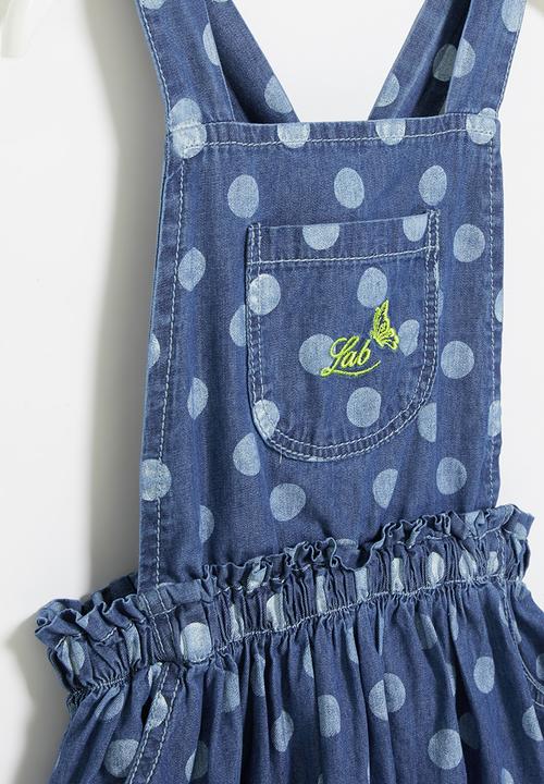 LAB - Girls pinafore - denim