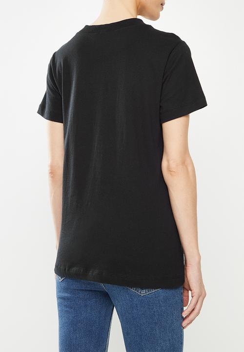 Superbalist - Printed crew neck tee - black