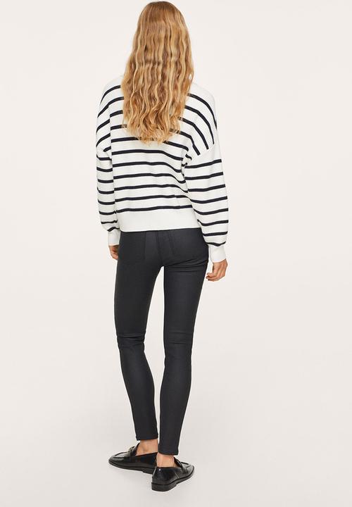 MANGO - Jeans Anne - black