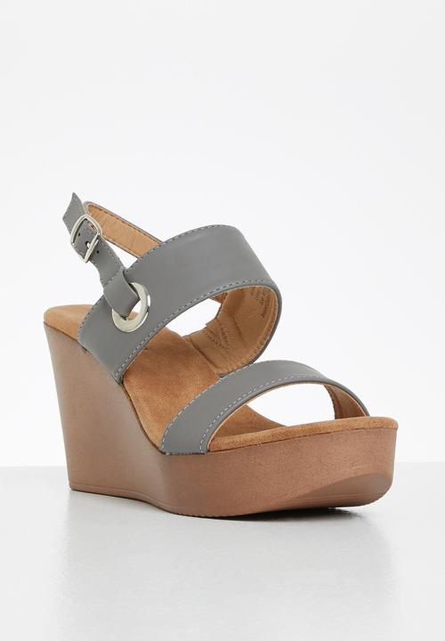 Butterfly Feet - Sandra 2 wedge - grey