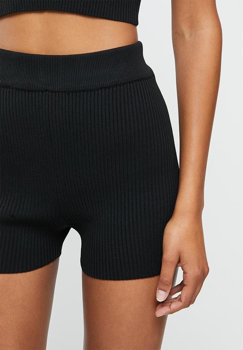 Missguided - It item short co ord - black