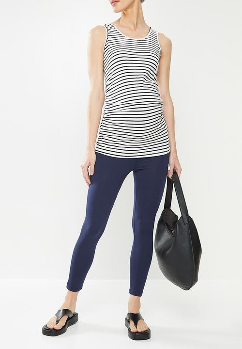 Superbalist - 7/8 cotton lycra leggings - navy