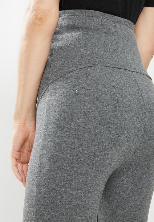 Superbalist - 7/8 cotton lycra leggings - charcoal melange