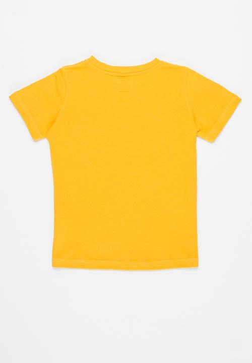LAB - Boys lab denim tee - yellow