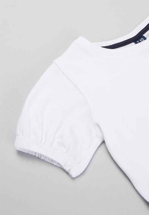 LAB - Girls lab butterfly tee - white
