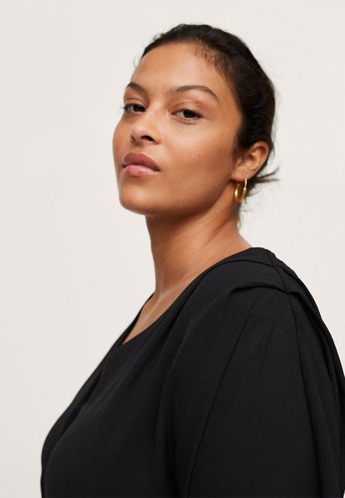 MANGO - Plus one-piece suit waikiki - black