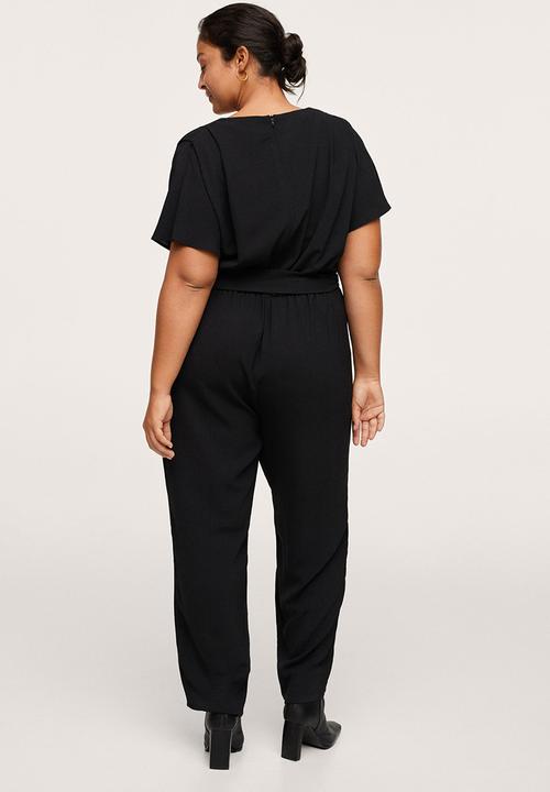 MANGO - Plus one-piece suit waikiki - black