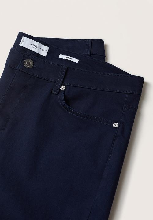 MANGO - Plus trousers julie - navy