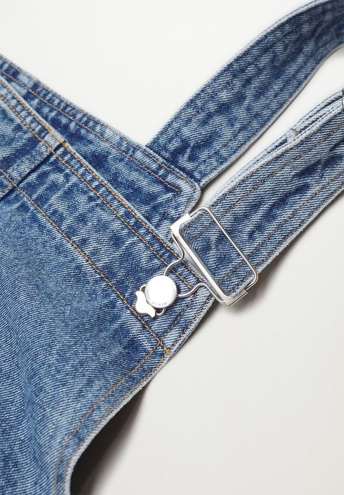 MANGO - Plus dungaree dress picchi - blue