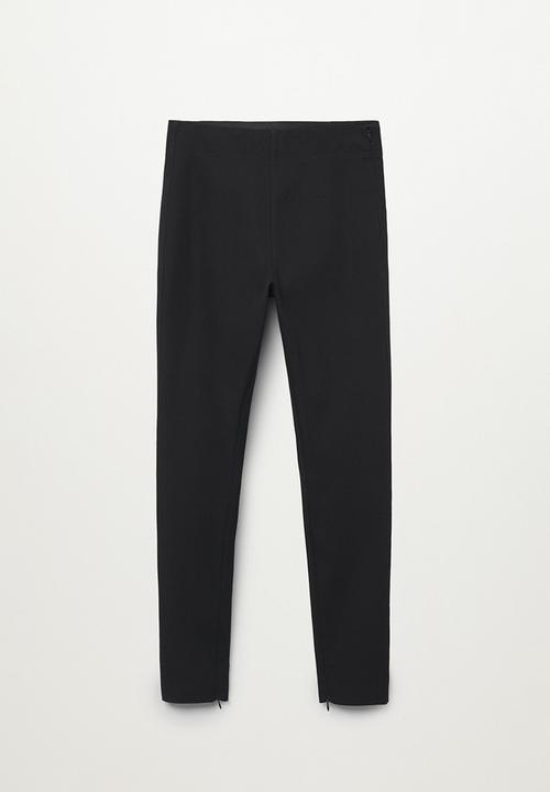 MANGO - Leggings basico - black