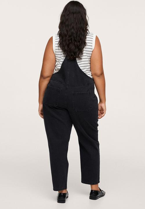MANGO - Plus dungarees angela - open grey