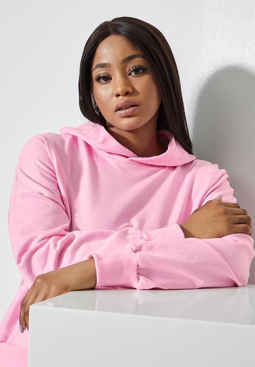Superbalist - Crop hoodie - lilac sachet