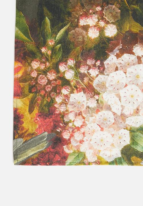 Hertex Haus - Cockatoo napkin set of 4 - moody