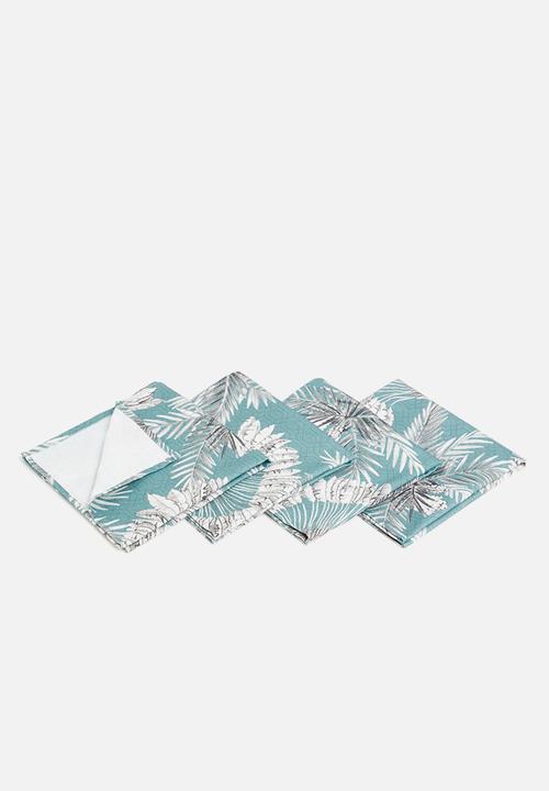 Hertex Haus - Kruger ihlathi napkin set of 4 - sky