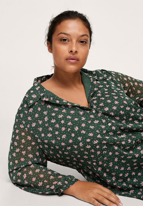 MANGO - Plus dress verdejo - green