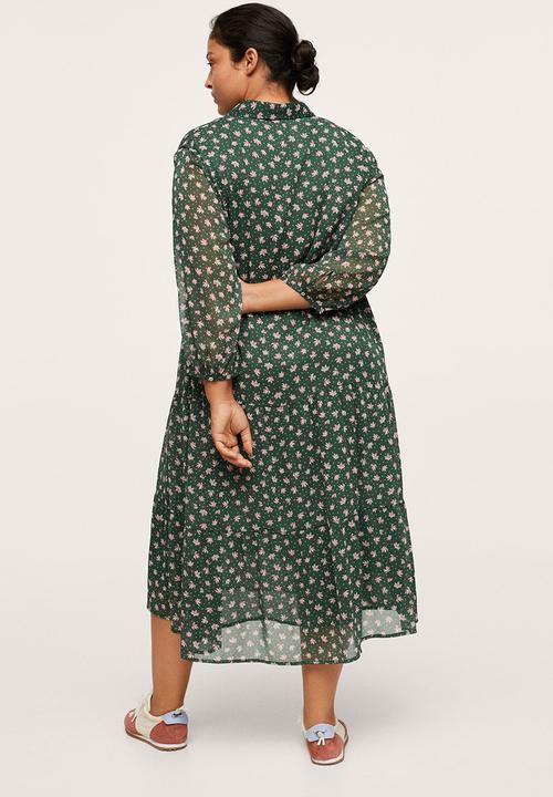 MANGO - Plus dress verdejo - green