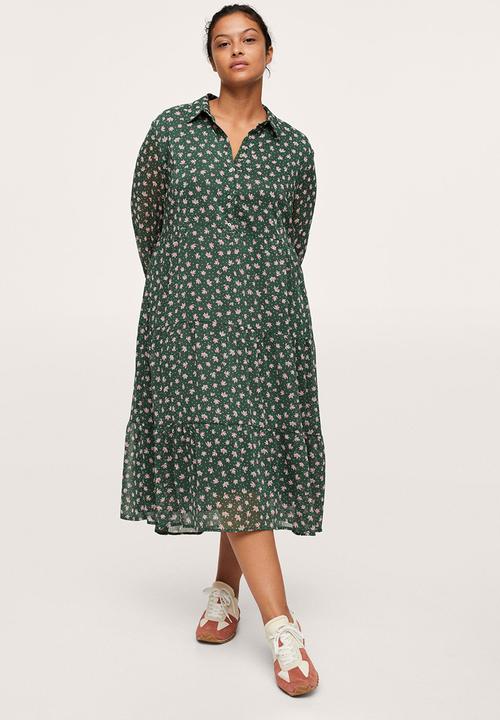 MANGO - Plus dress verdejo - green