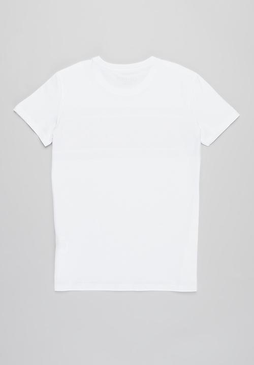 GUESS - Boys la lines tee - white