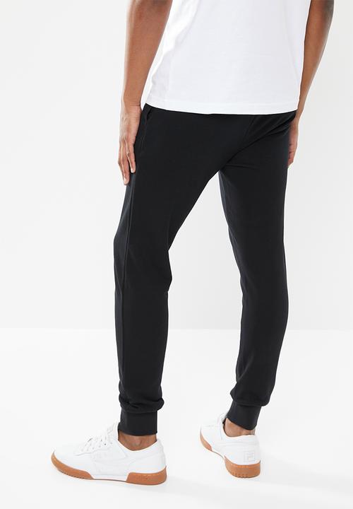 KAPPA - Logo crepin pants - black
