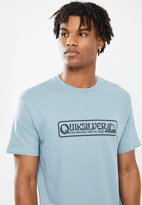 Quiksilver - Words gone short sleeve - blue