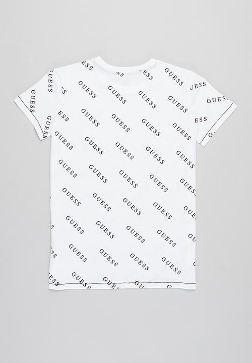 GUESS - Boys short sleeve t-shirt - white