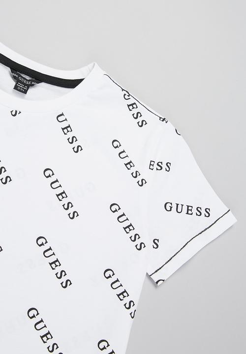 GUESS - Boys short sleeve t-shirt - white