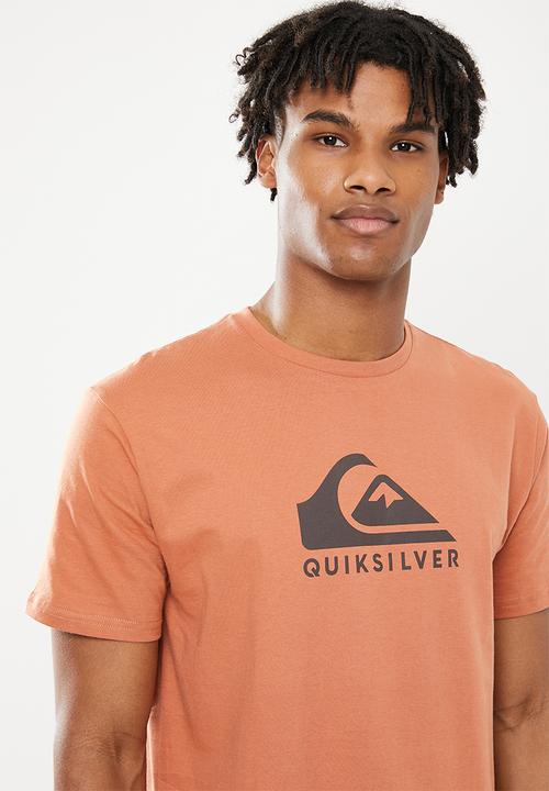 Quiksilver - Corp logo short sleeve - cinnamon