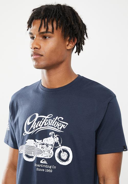 Quiksilver - Top of the hour short sleeve - navy 