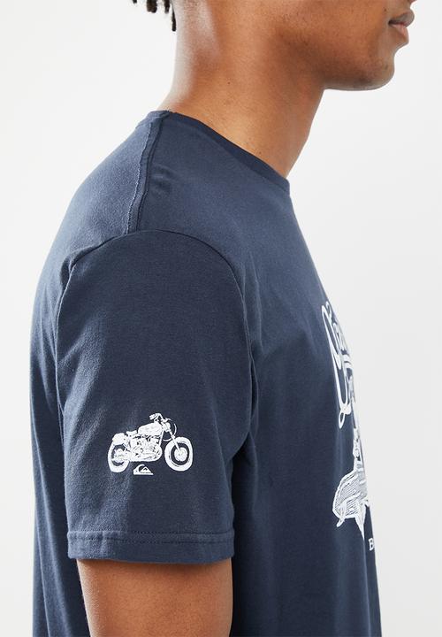 Quiksilver - Top of the hour short sleeve - navy 