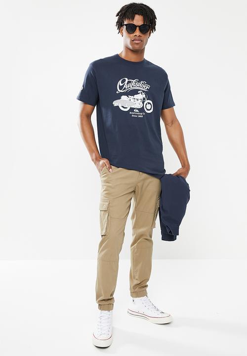 Quiksilver - Top of the hour short sleeve - navy 