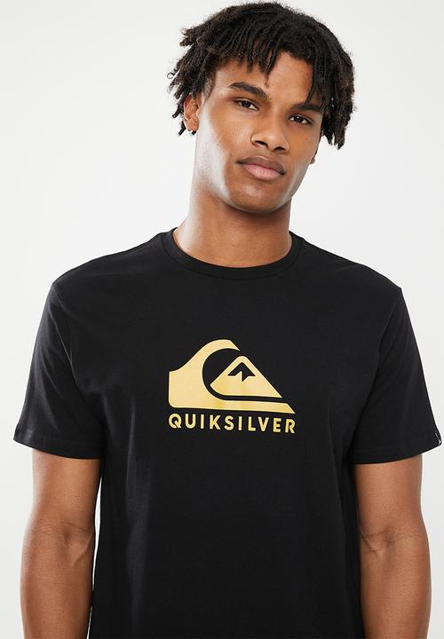 Quiksilver - Corp logo short sleeve - black