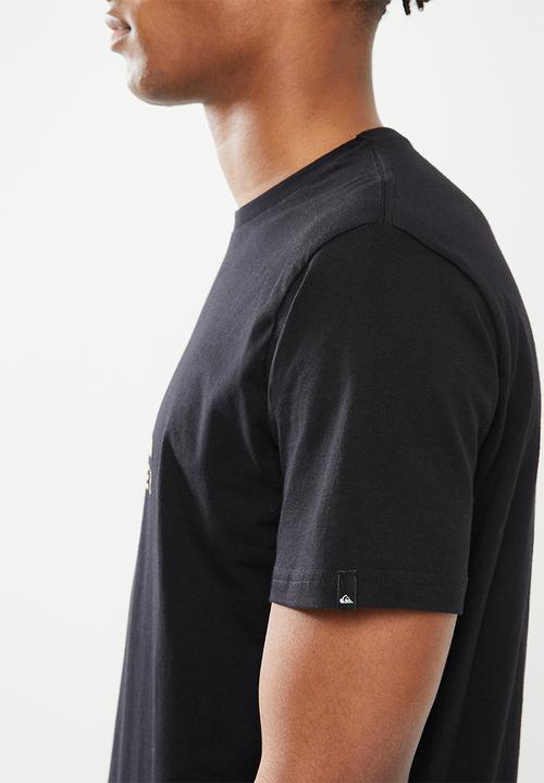 Quiksilver - Corp logo short sleeve - black