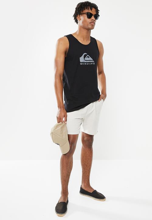 Quiksilver - Corp logo tank - black