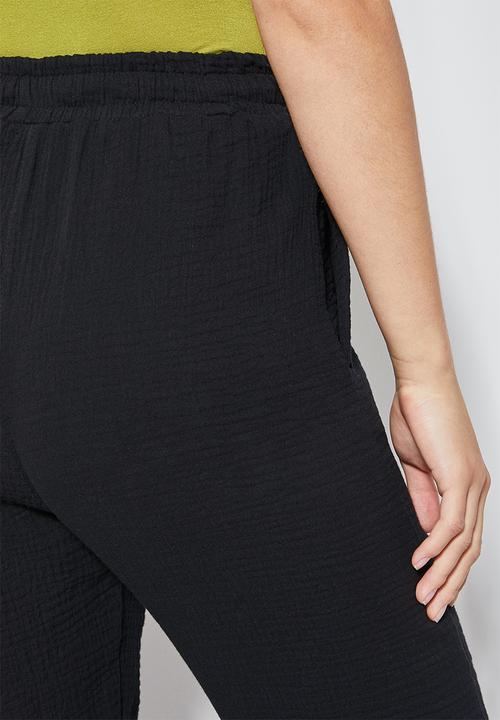 Superbalist - 100% cotton jogger - black