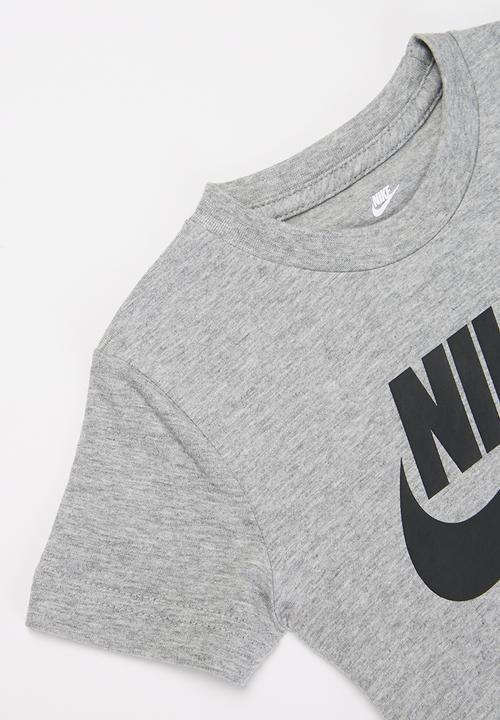 Nike - Nkb futura short sleeve tee - dark grey heather