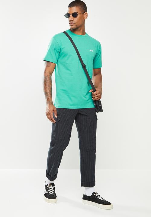 Vans - Left chest logo tee - green
