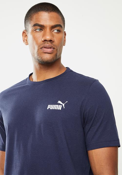 PUMA - Ess small logo tee - peacoat